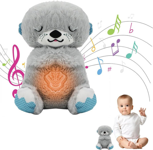 Peluche relajante para bebé que simula respiración